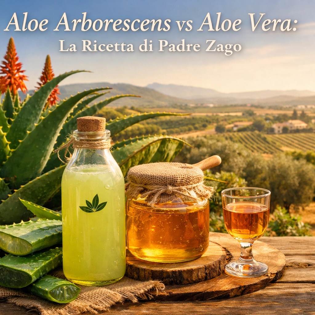 Aloe Arborescens o Aloe Vera? La Verità sulla Ricetta di Padre Zago