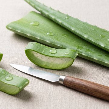 Foglie di Aloe Vera (o barbadensis) BIO