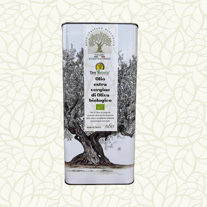 Olio Extra Vergine di Oliva Biologico - 5 Litri