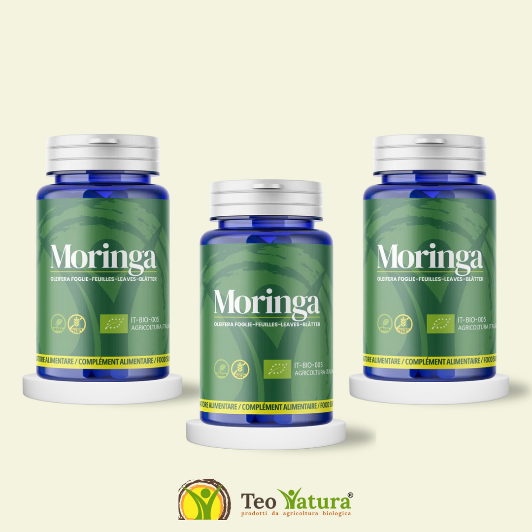 Capsule di Moringa Oleifera Biologica