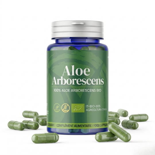 Aloe Arborescens Biologica in Capsule