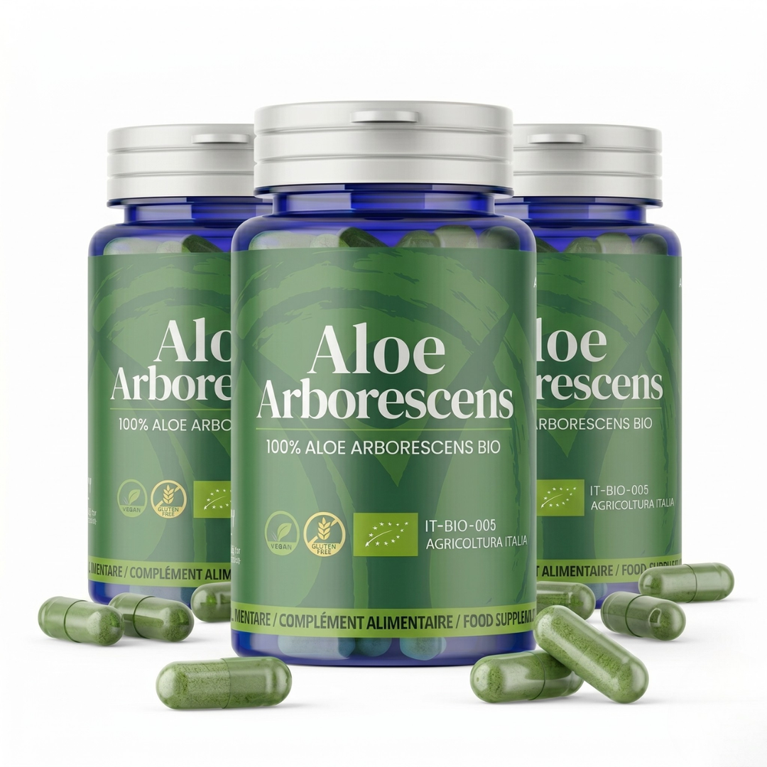 Aloe Arborescens Biologica in Capsule