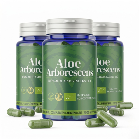 Aloe Arborescens Biologica in Capsule