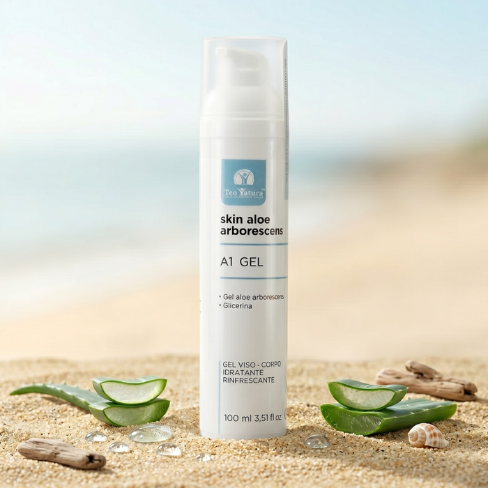 Gel Viso e Corpo Bio Aloe Arborescens 100ml | A1 Gel