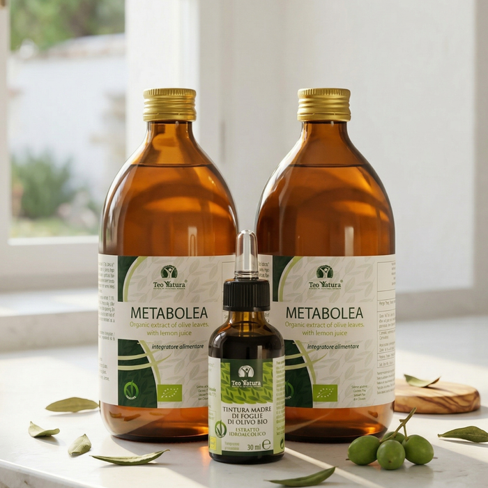 PROMO SPECIALE: Acquista 2 Metabolea e ricevi in OMAGGIO l'Estratto di Olivo Bio!