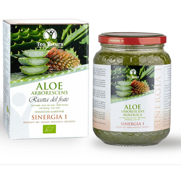 Aloe Arborescens Padre Zago | SINERGIA 1 | 750ml - Ricetta Originale Bio