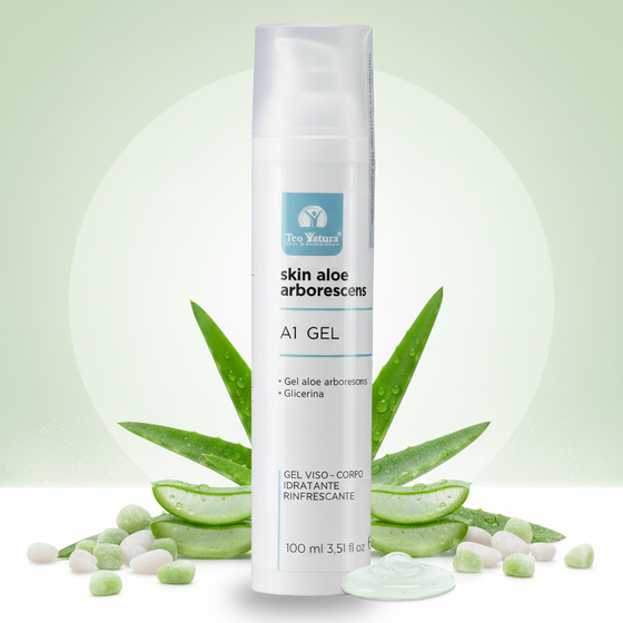 Gel Aloe Arborescens Bio Viso e Corpo 100ml | A1 Gel