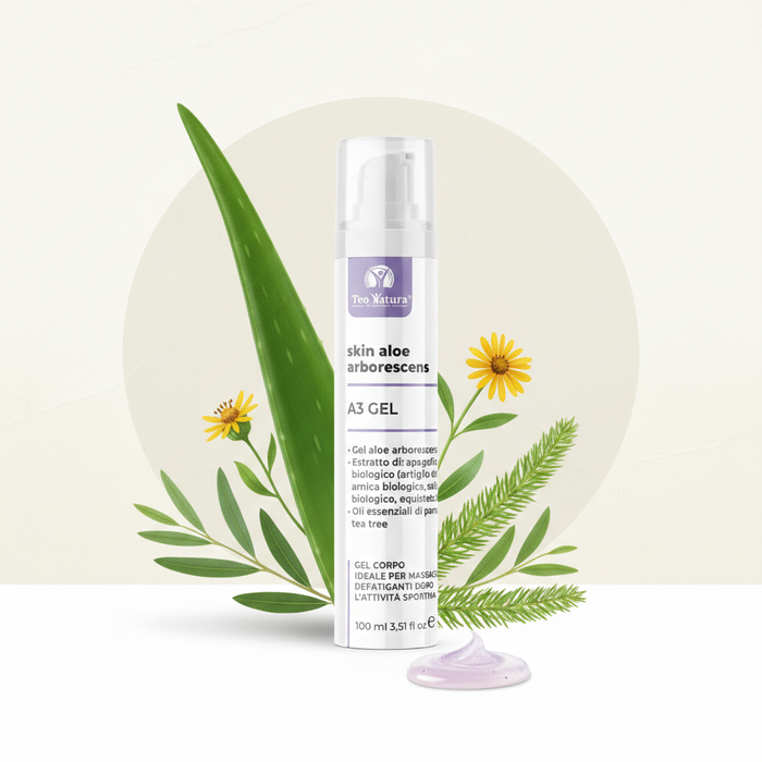 Gel Massaggi con Aloe, Arnica e Artiglio del Diavolo 100ml | A3 Gel