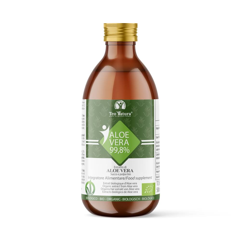 Aloe Vera 99,8 % succo biologico 500 ml