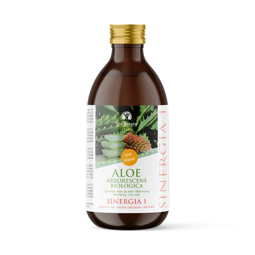 Teonatura Aloe Arborescens Sinergia 1 Bio 500ml Ricetta di padre zago