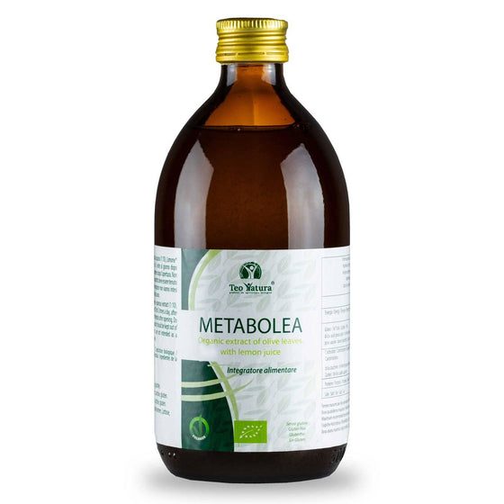 METABOLEA - Succo di foglie di Olivo Biologico 500ml