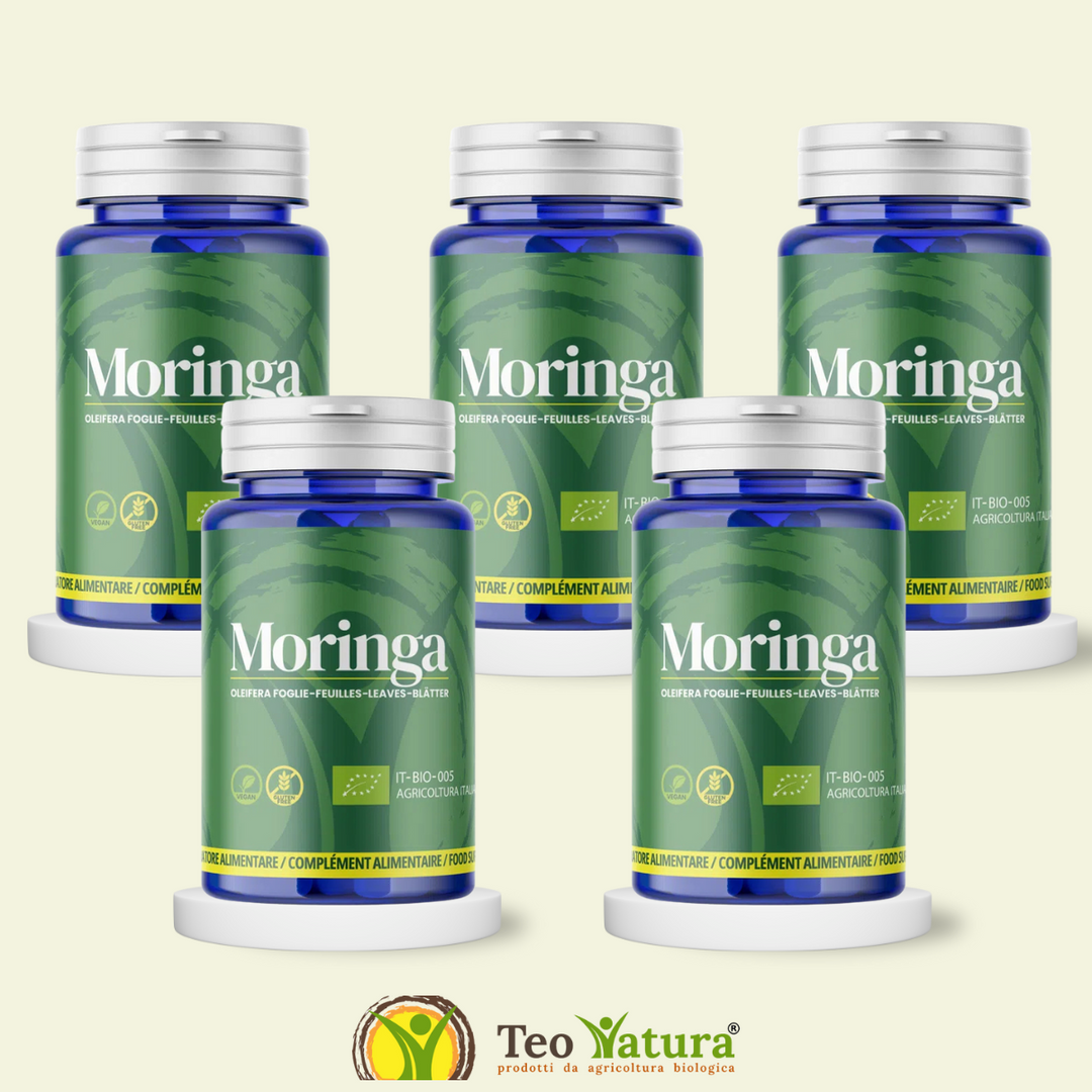 Capsule di Moringa Oleifera Biologica