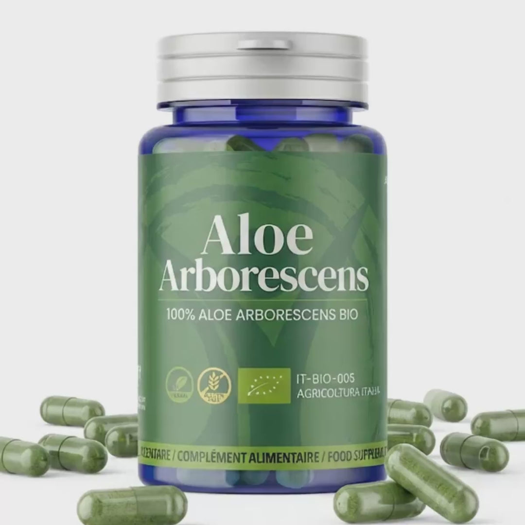 Aloe Arborescens Biologica in Capsule