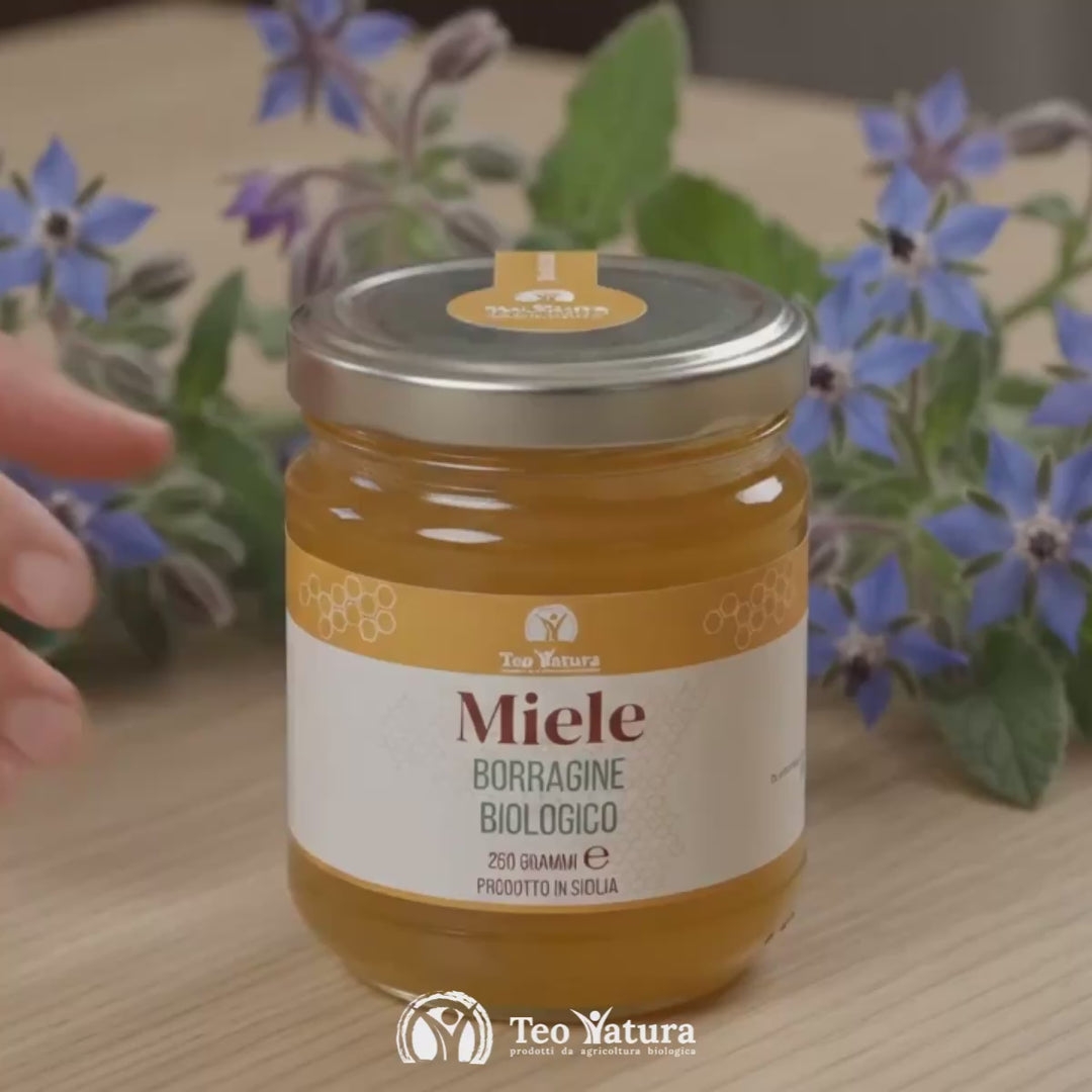 Miele di Borragine Biologico Siciliano