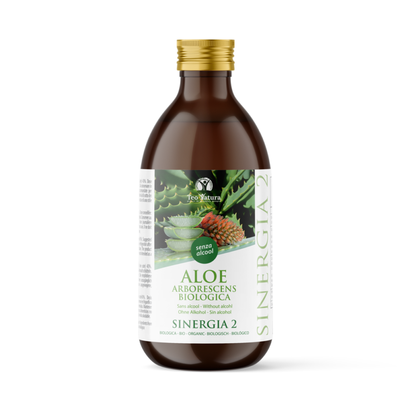 Aloe Arborescens Sinergia 2 Ricetta di Padre Zago senza alcool ml500 BIO